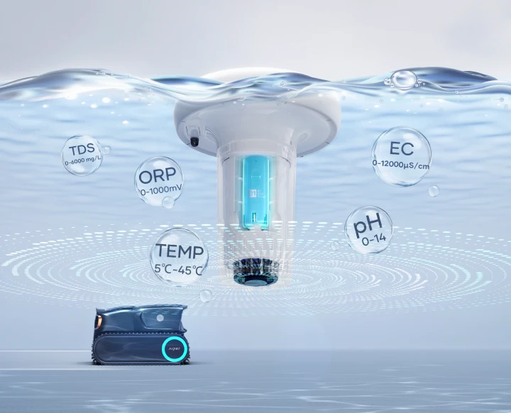 Aiper HydroComm Pro Smart Pool Monitor&Underwater Communication Device